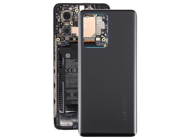 For Redmi Note 12 Pro+ OEM Glass Material Battery Back Cover (Black)