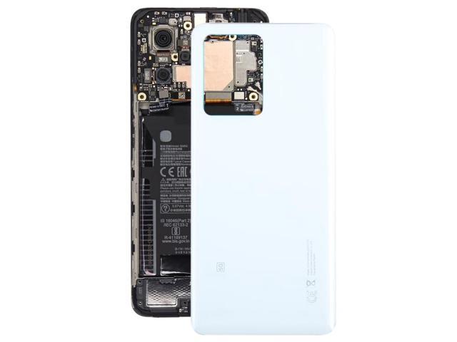 For Redmi Note 12 Pro+ OEM Glass Material Battery Back Cover (White)