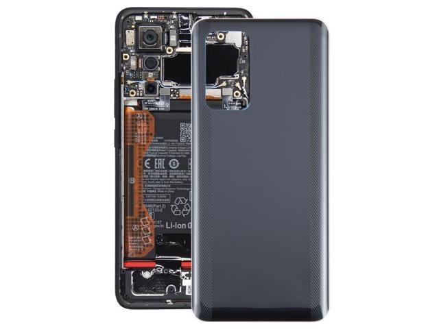 For Poco F5 Pro OEM Glass Material Battery Back Cover (Black)