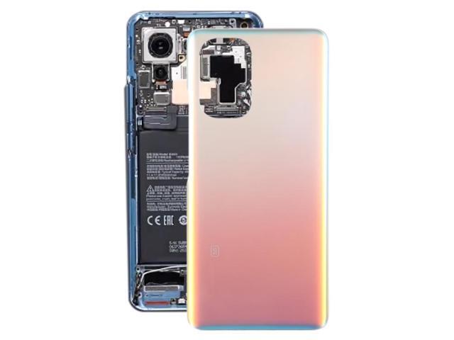For Mi 11i 5G OEM Glass Battery Back Cover (Silver)