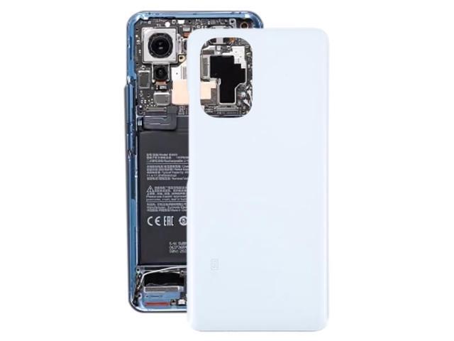 For Mi 11i 5G OEM Glass Battery Back Cover (White)