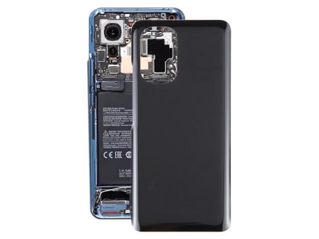 For Mi 11i 5G OEM Glass Battery Back Cover (Black)
