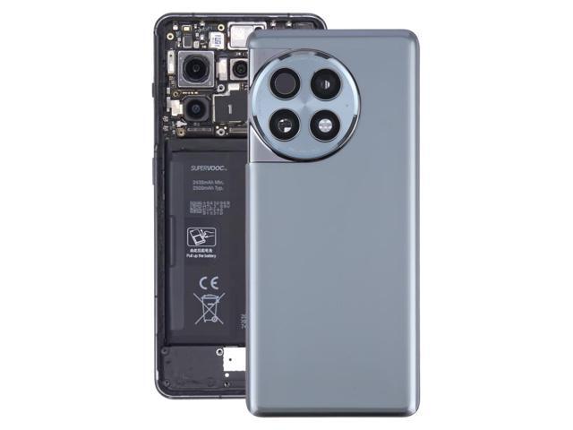 For OnePlus Ace 2 Pro PJA110 Original Glass Battery Back Cover with Camera Lens (Grey)