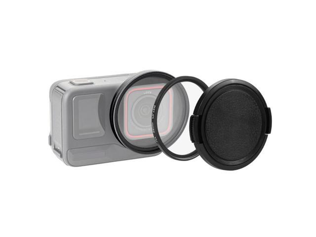 For Insta360 Ace Pro PULUZ 52mm UV Lens Filter Adapter Ring with Lens Cover (Black) (Black)