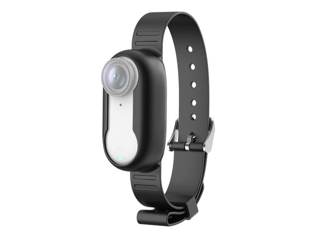 For Insta360 GO 3 / GO 3S PULUZ Camera Silicone Case Wristband Bicycle Strap Extension Mount (Black)