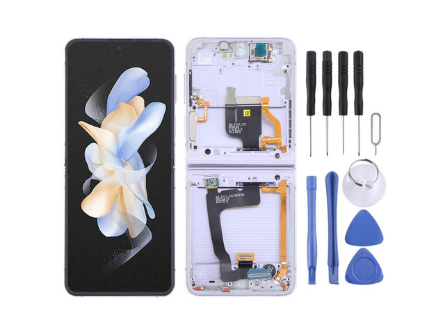 For Samsung Galaxy Z Flip4 SM-F721 Original LCD Screen Digitizer Full Assembly w