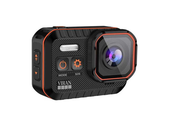 SC002-12 4K Outdoor Sports Camera WiFi Diving Waterproof Mini Camera Black (Blac