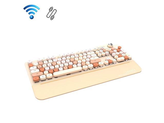 Mofii GEEZER G7 107 Keys Wired / Wireless / Bluetooth Three Mode Mechanical Keyboard, Cable Length: 1.5m