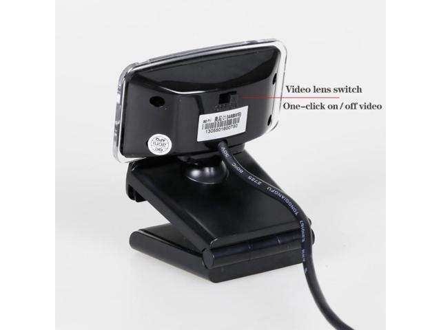 Aoni C11 720P 150-degree Wide-angle Manual Focus HD Computer Camera with Microphone