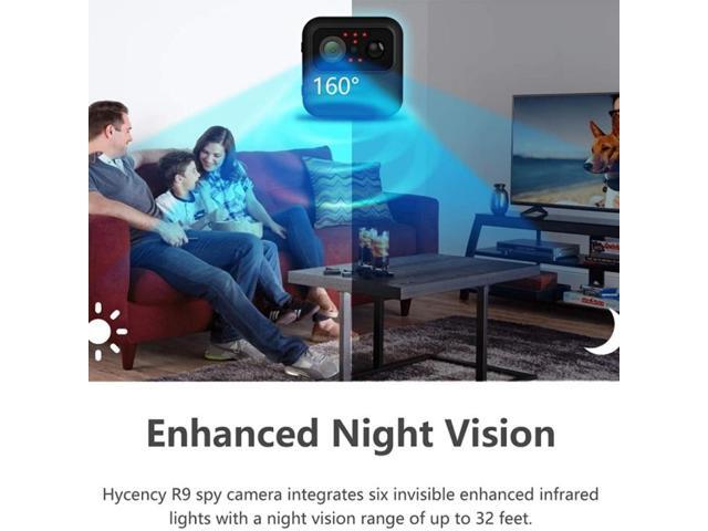 R9 Portable Cell Phone Remote Webcam Home Wireless WiFi Camera HD Night Vision Monitor Camera