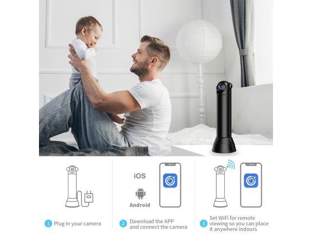 V10 HD Infrared Home Night Vision Mini Camera Remote Control Family Security Camera