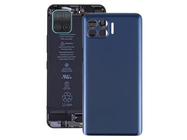 Battery Back Cover for Motorola One 5G UW / One 5G / Moto G 5G Plus / XT2075 XT2075-2 XT2075-3 (Blue) Black