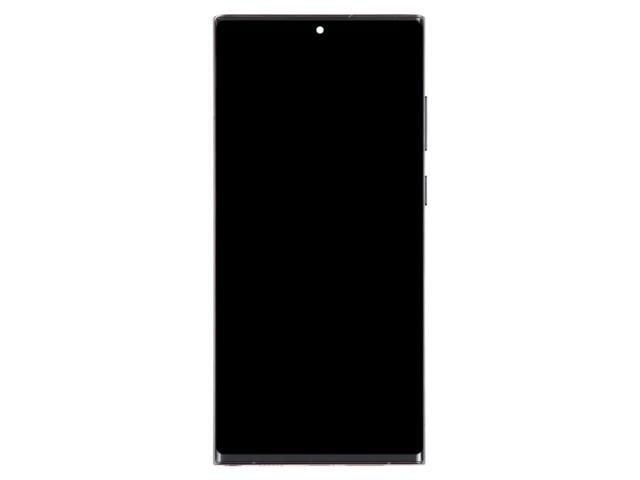 For Samsung Galaxy S22 Ultra 5G SM-S908U US Edition 6.78 inch OLED LCD Screen Digitizer Full Assembly with Frame (Black)