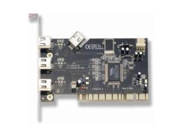 SYBA PCI to FireWire 3 1-port Controller Card w/ Cable [OEM] SD-PCI-4F-G