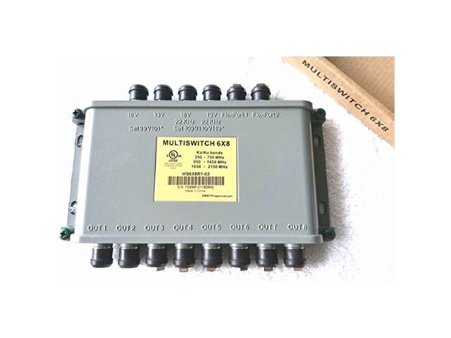 Directv 6x8 Multi-Switch Ka Ku Bands MS6X8R1-03
