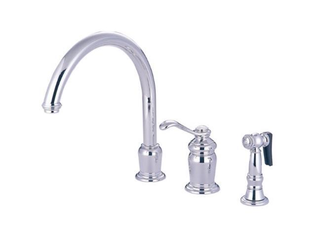 Kingston Brass KS7821TLBS Kitchen, Faucet, Polished Chrome
