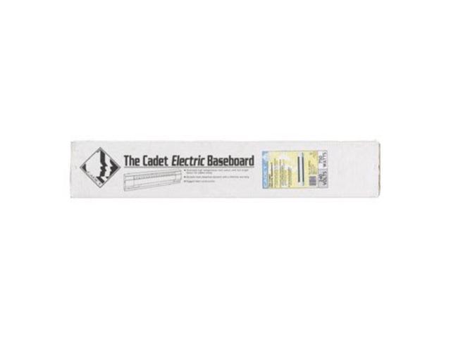 CADET 3F750W 36' Electric Baseboard Heater, White, 563/750W, 208/240V