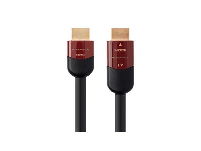 Monoprice HDMI Cable - 75 Feet - Black High Speed, Active Chipset, 4k@24Hz, 10.2Gbps, 24AWG, YUV 4:2:0, CL2 - Cabernet Ultra Series