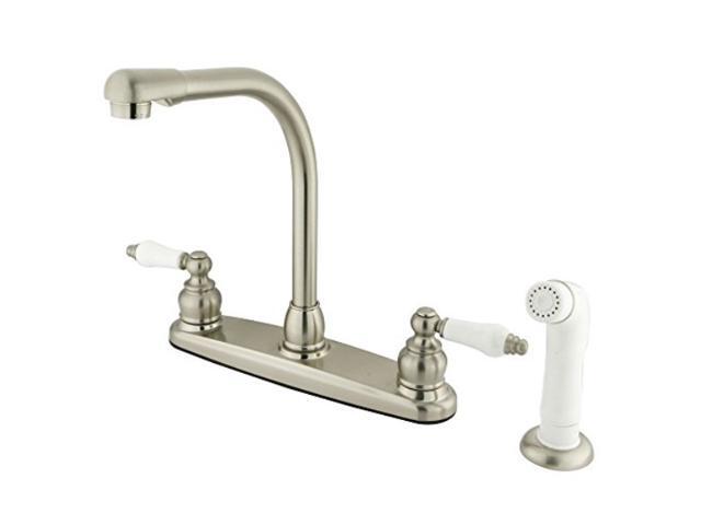 Kingston Brass KB718 Kitchen, Faucet, Satin Nickel