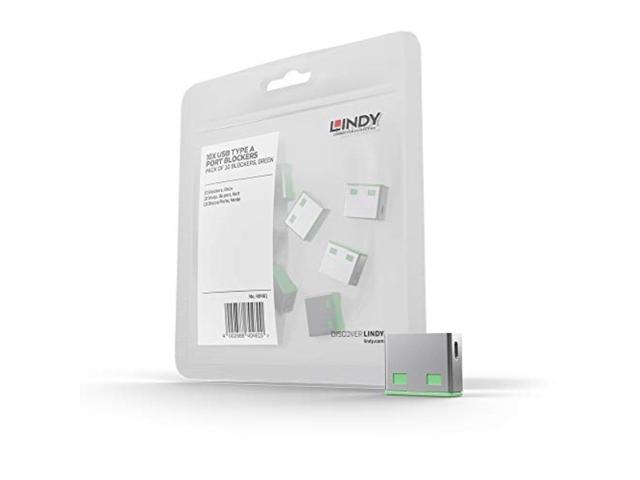 USB Port Blocker (without key) - Pack of 10 Color Code: Green - image 6