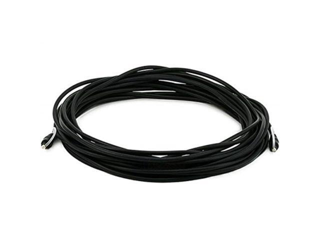 Monoprice Digital Optical Audio Cable - 35 Feet - S/PDIF (Toslink) Gold Plated Ferrule,Molded Strain Relief