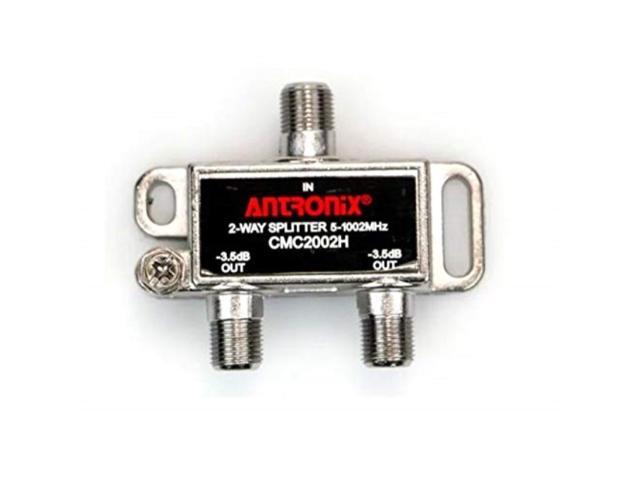 Cable Modem & MOCA Coaxial 2-Way Splitter For Bidirectional RG6/RG59 Communication