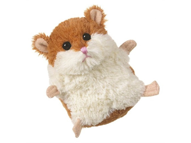 Brown & White Plush Lil' Hamster by Ganz