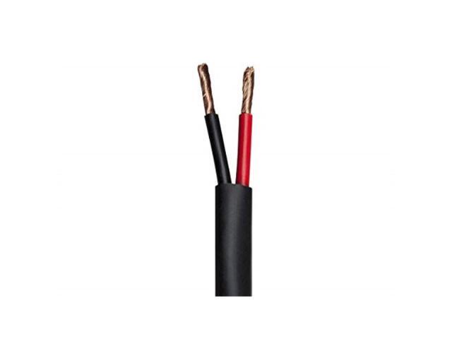 Monoprice Speaker Wire, CMP Rated, 2-Conductor, 12AWG, 100ft, Black