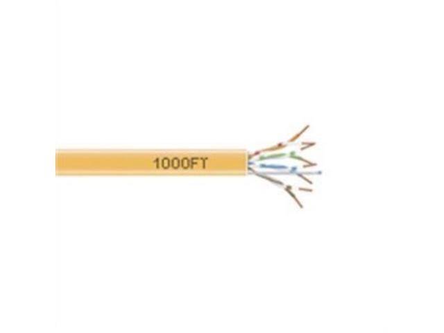 Black Box EYN866A-PB-1000 1000ft GigaTrue 550 CAT6 550-MHz Bulk Cable Orange