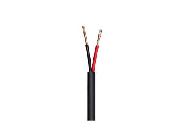 Monoprice Nimbus Series 18 Gauge AWG 2 Conductor CMP-Rated Speaker Wire / Cable - 250ft UL Plenum Rated, 100% Pure Bare Copper With Color Coded...