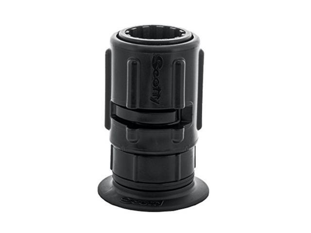 Scotty 448 Stick-On Mount with Gear-Head Adapter - 3 inch Pad Stick-On Mount