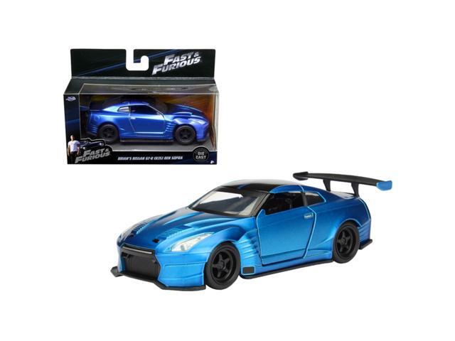 Brian's 2009 Nissan GTR R35 Blue Ben Sopra 'Fast & Furious' Movie 1/32 Diecast Model Car by Jada