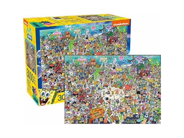 spongebob squarepants 3,000pc puzzle