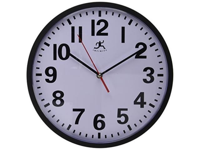 Infinity Instruments Pure Round Clock 13.5'