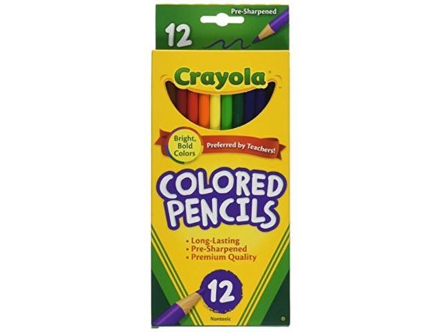 crayola 68-4012 colored Pencils, 12-count, pack of 3, Assorted colors