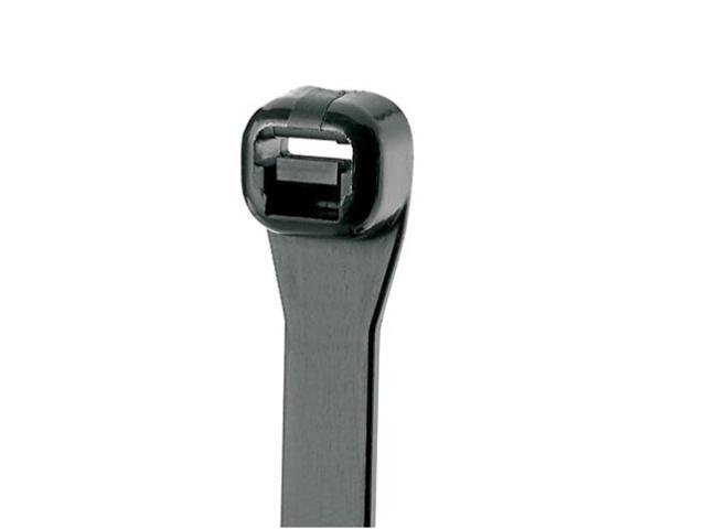 PANDUIT SG200S-C0 Cable Tie, 8-1/2 in L, 2 in Max Bundle Dia., Black, Nylon