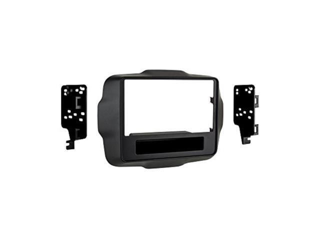 Metra - Dash Kit for Select 2015-2021 Jeep Renegade DIN DDIN - Black - image 6