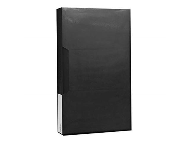 pioneer photo albums cf3 144pocket poly cover space saver photo album, black