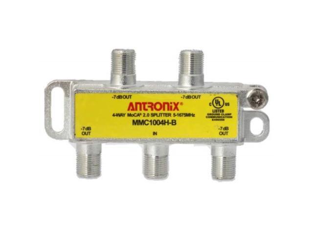 4 Way Antronix MMC1004H-B 5-1675 MHz MoCA 2.0 Splitter for Frontier Formerly Verizon Fios