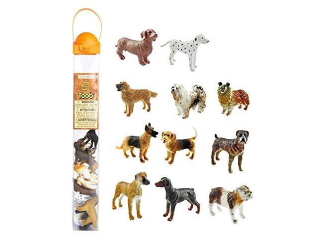 Toobs Dogs Safari Ltd Set Educational Kids Toy Figure