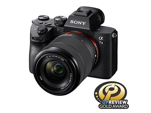 Sony - Alpha 7 III Mirrorless [Video] Camera with FE 28-70 mm F3.5-5.6 OSS Lens - Black - image 8