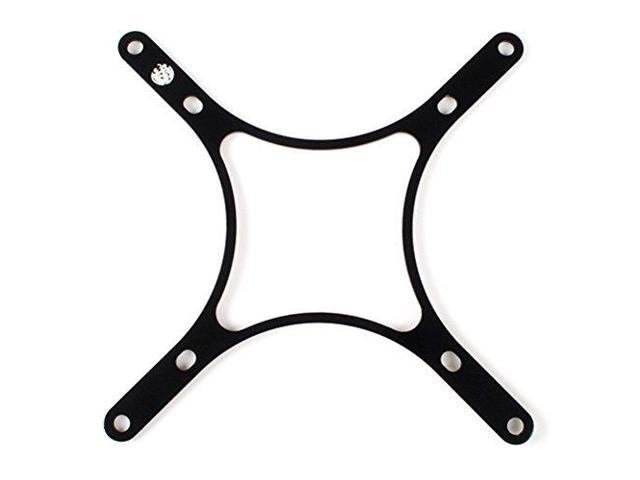 Bitspower Water Tank Mount Panel (RAD Side) for 120mm Slot, Black