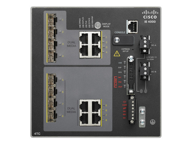 Cisco IE-4000-4TC4G-E network switch Managed L2/L3 Gigabit Ethernet