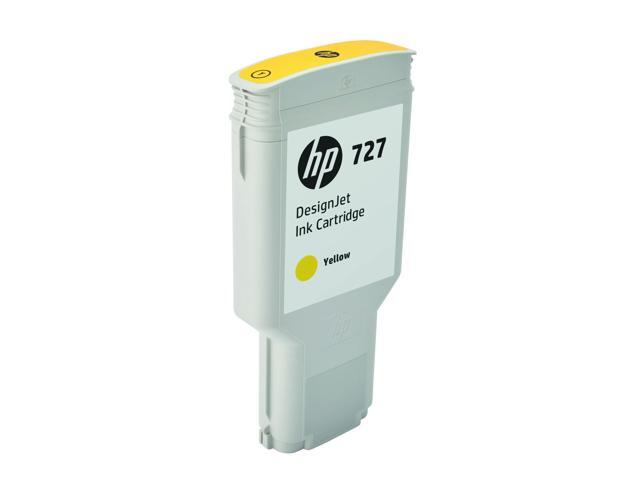 HP 727 300-ml Yellow DesignJet Ink Cartridge, F9J78A