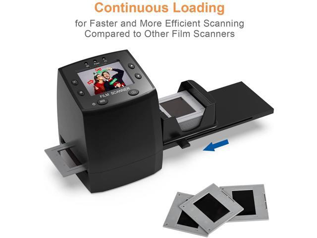 DIGITNOW 135 Film Scanner High Resolution Slide Viewer,Convert 35mm Film,Negative &Slide to Digital JPEG Save into SD Card, with Slide Mounts...