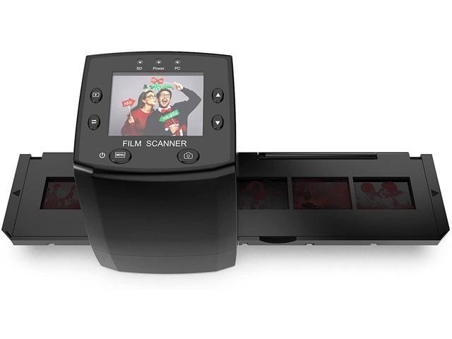 DIGITNOW 135 Film Scanner High Resolution Slide Viewer,Convert 35mm Film,Negative &Slide to Digital JPEG Save into SD Card, with Slide Mounts...
