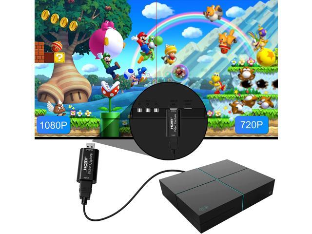 Audio Video Capture Card,HDMI to USB USB2.0 High Definition 1080p 30fps, Directly to Computer for Gaming, Streaming, Teaching, Video Conference or...