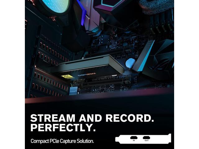 DIGITNOW PCIe Capture Card 4Kp60 - Live Gamer 4K Video Capture Card with HDMI Input/Output, Ultra-Low Latency for Streaming and Recording Nintendo...