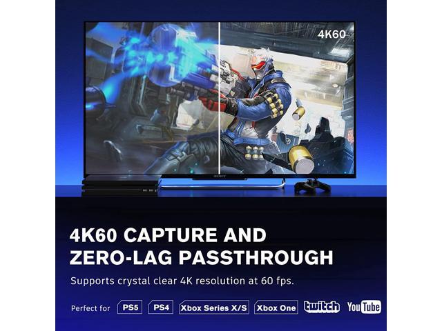DIGITNOW PCIe Capture Card 4Kp60 - Live Gamer 4K Video Capture Card with HDMI Input/Output, Ultra-Low Latency for Streaming and Recording Nintendo...