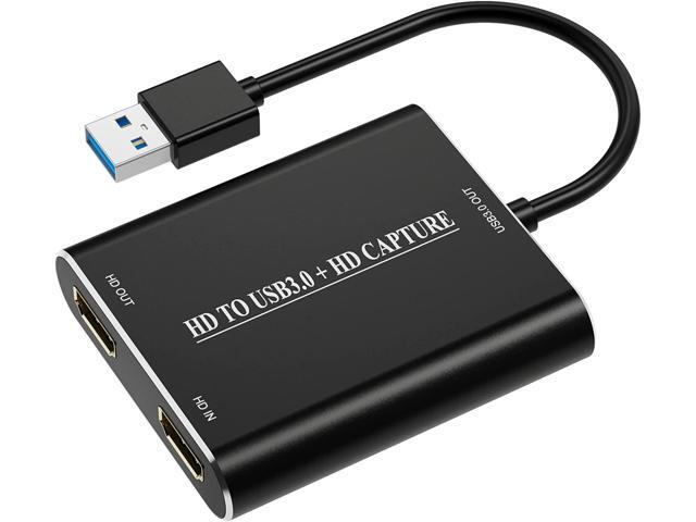 DIGITNOW HDMI to USB 3.0 HD 1080P Audio Video Capture Card Converter Adaptor for PC Laptop Projector HDTV Compatible with Windows XP 7/8 / 8.1/10,...